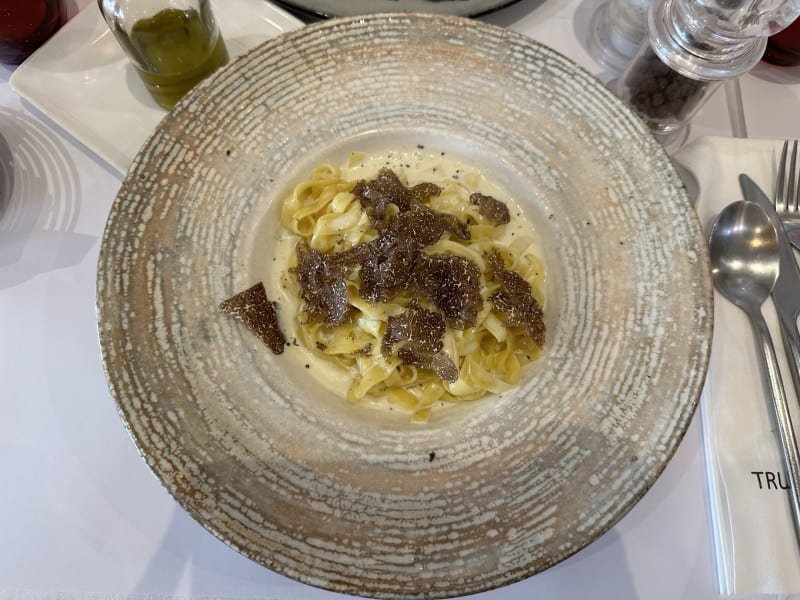 Tagliatelles aux Truffes (sup foie gras 6 €) - Truffes Folies 8ème, Paris