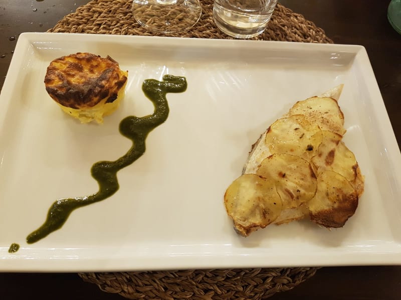 Filetto di orata in Crosta di patate - Vitello D'Oro