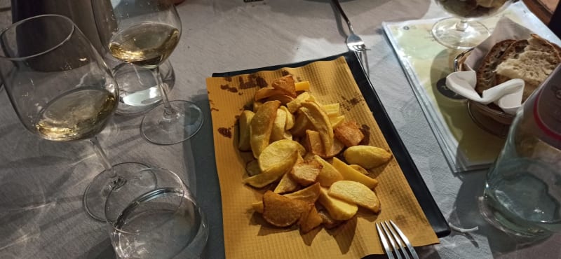 Patate Fritte rigorosamente in padella - Divina Giulia, Fondi