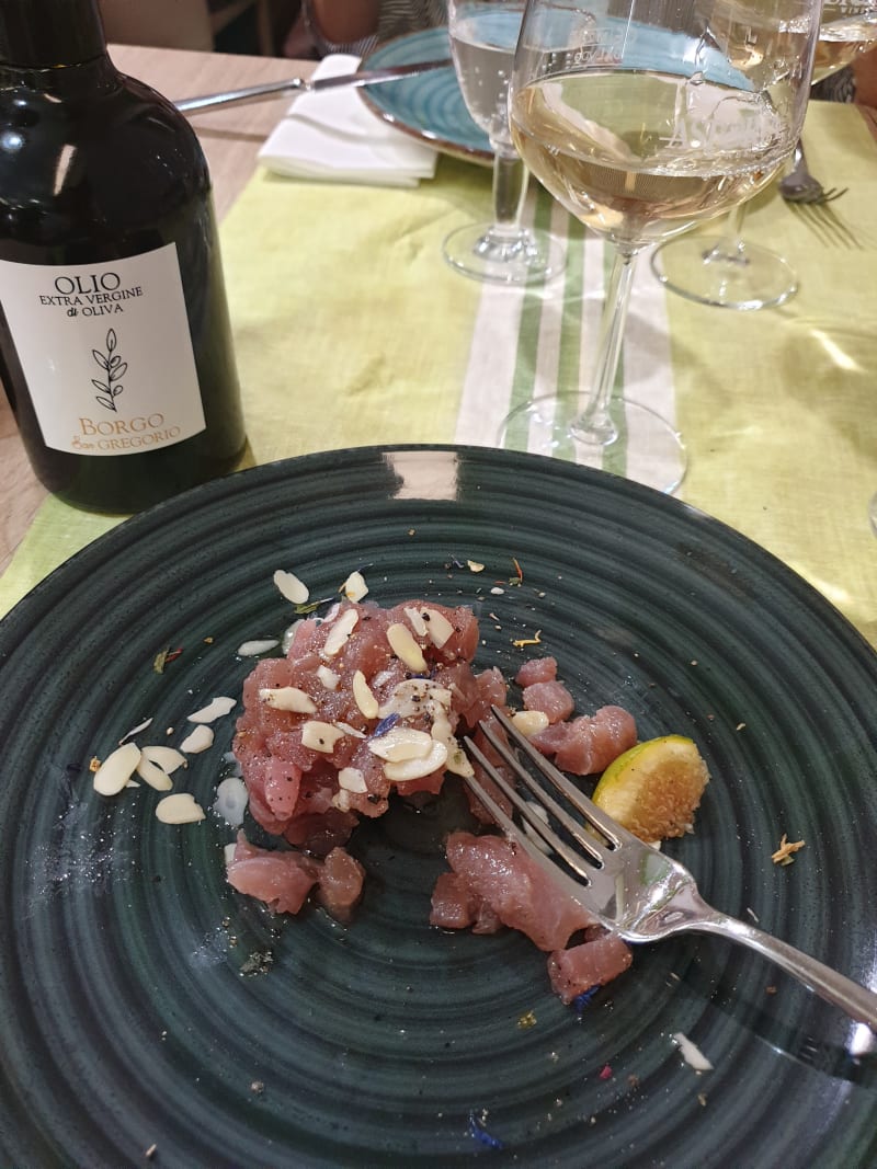 Tartare di tonno rosso - Sala Azzurra