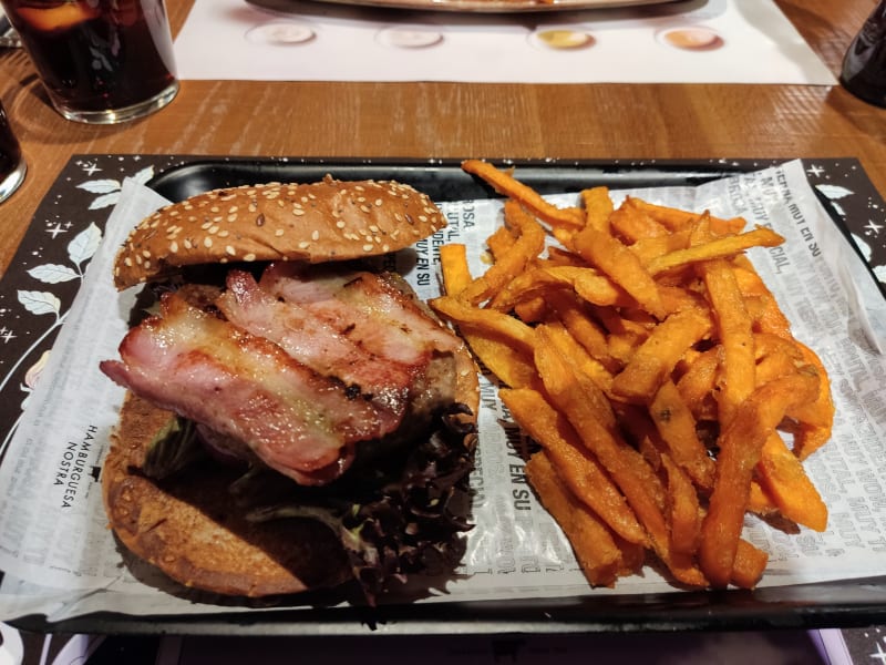 Cayetano burguer - Hamburguesa Nostra- La Vaguada, Madrid