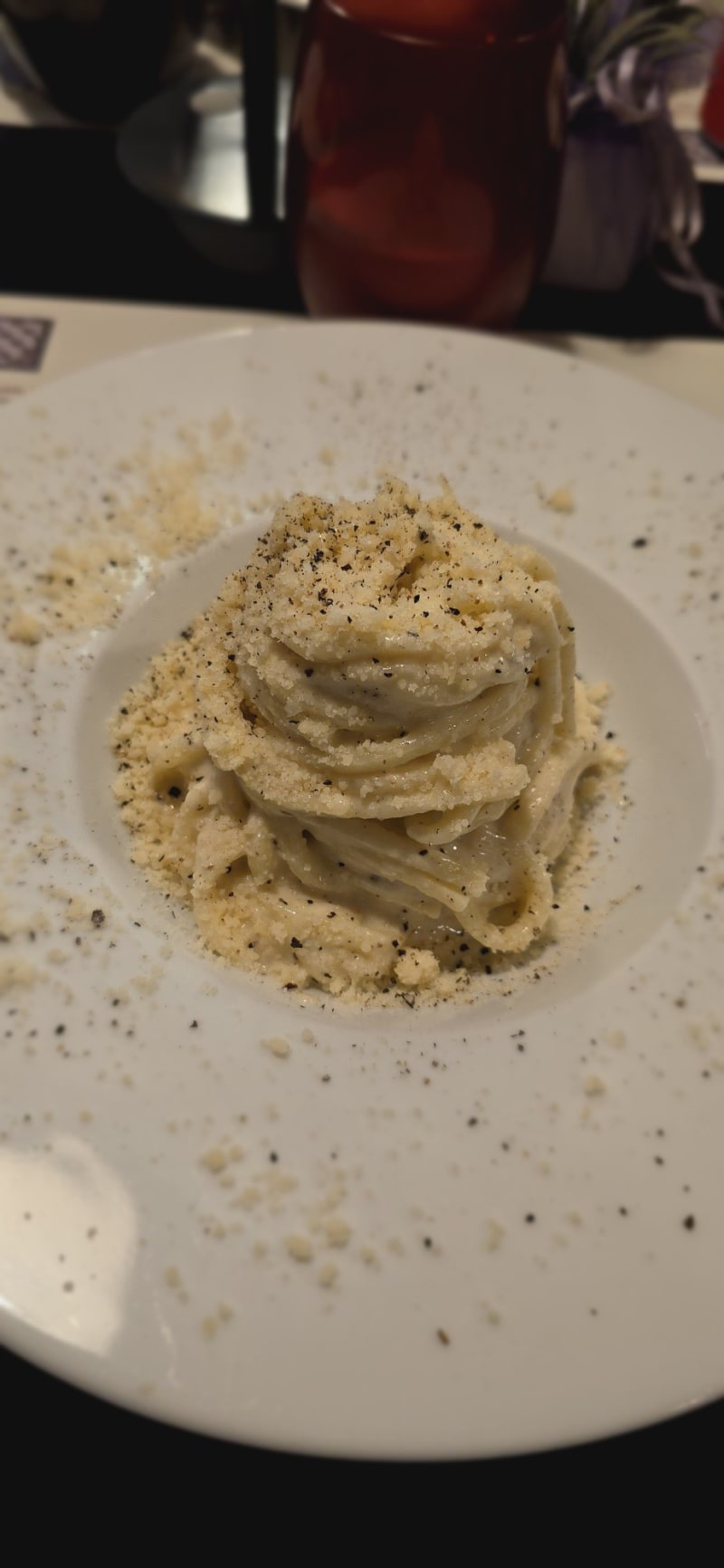 umbrichelli cacio e pepe - Ristoria dei Monaldeschi