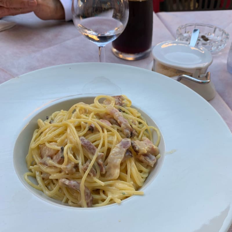 Espaguetis carbonara - Trattoria Pizzeria Toscana, Pisa