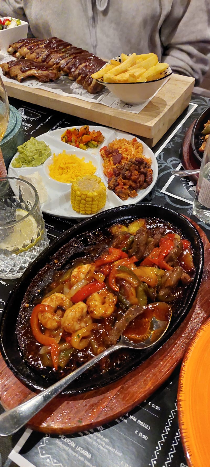 Fajitas oriëntal - Cantina Mexicana El Tayo