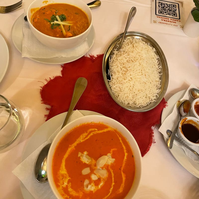 Curry y tikka masala  - Om Tandoori, Madrid