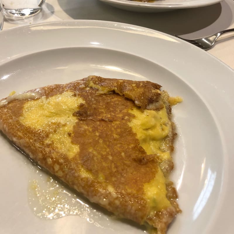 Crespella con fiori di zucca - Sarmassa, Bergamo