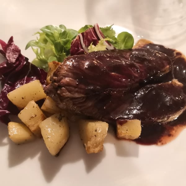 Mezzo piatto di tagliata di struzzo - BISTROT DOLCE LUNA, Milan