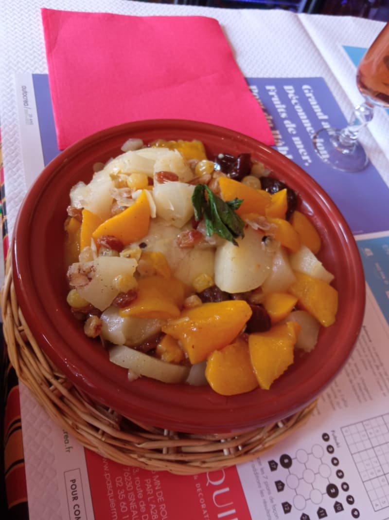 Tajine poulet fruits - Le Palmier, Dieppe