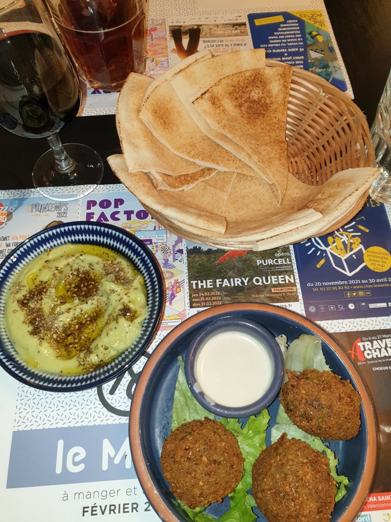 Advocdo et Falafels  - Palestinian, Roubaix