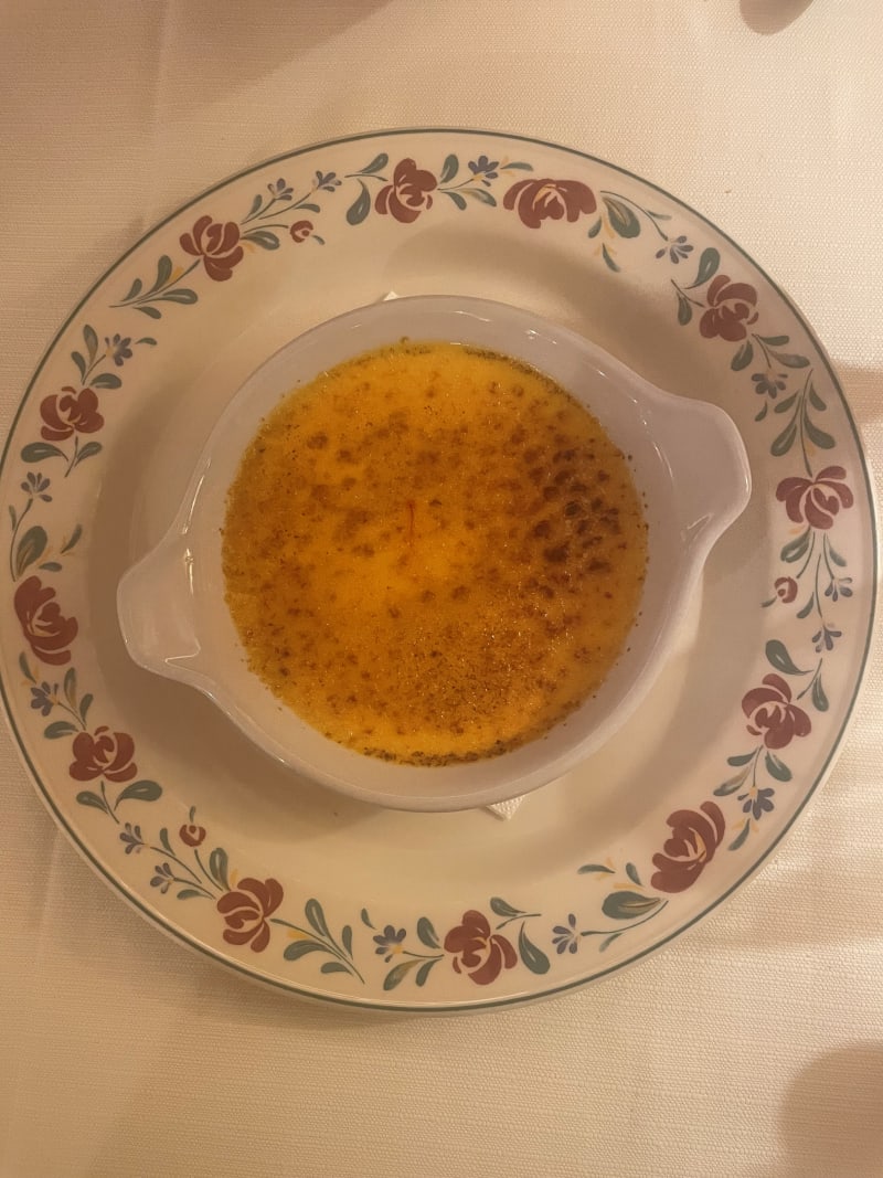 Crema Cotta allo Zafferano.jpg - Ristorante L'Acquario, Castiglione Del Lago