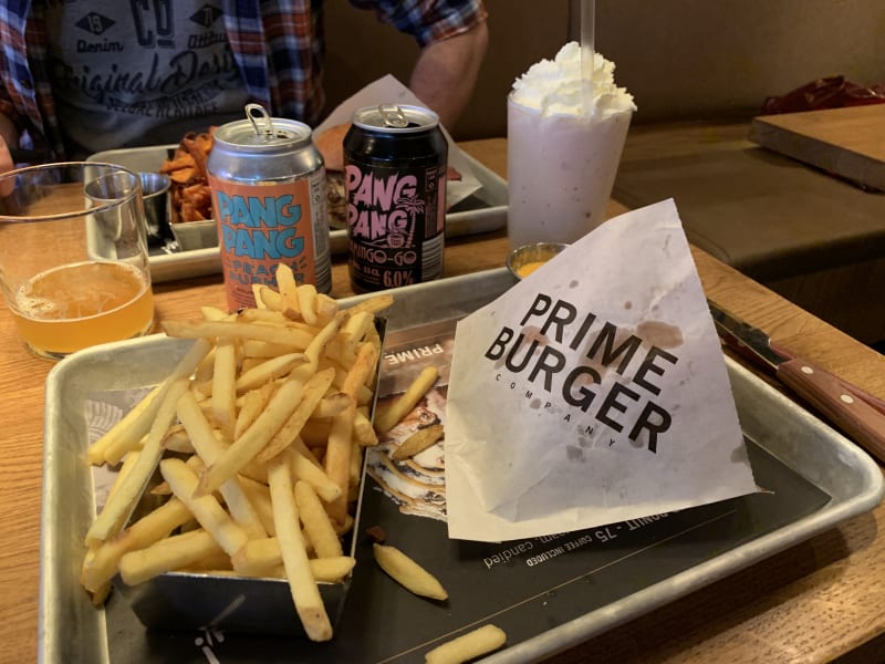 Hanburgare - Prime Burger City, Stockholm