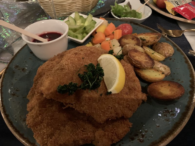 Schnitzel  - Marie's Deli, Zermatt