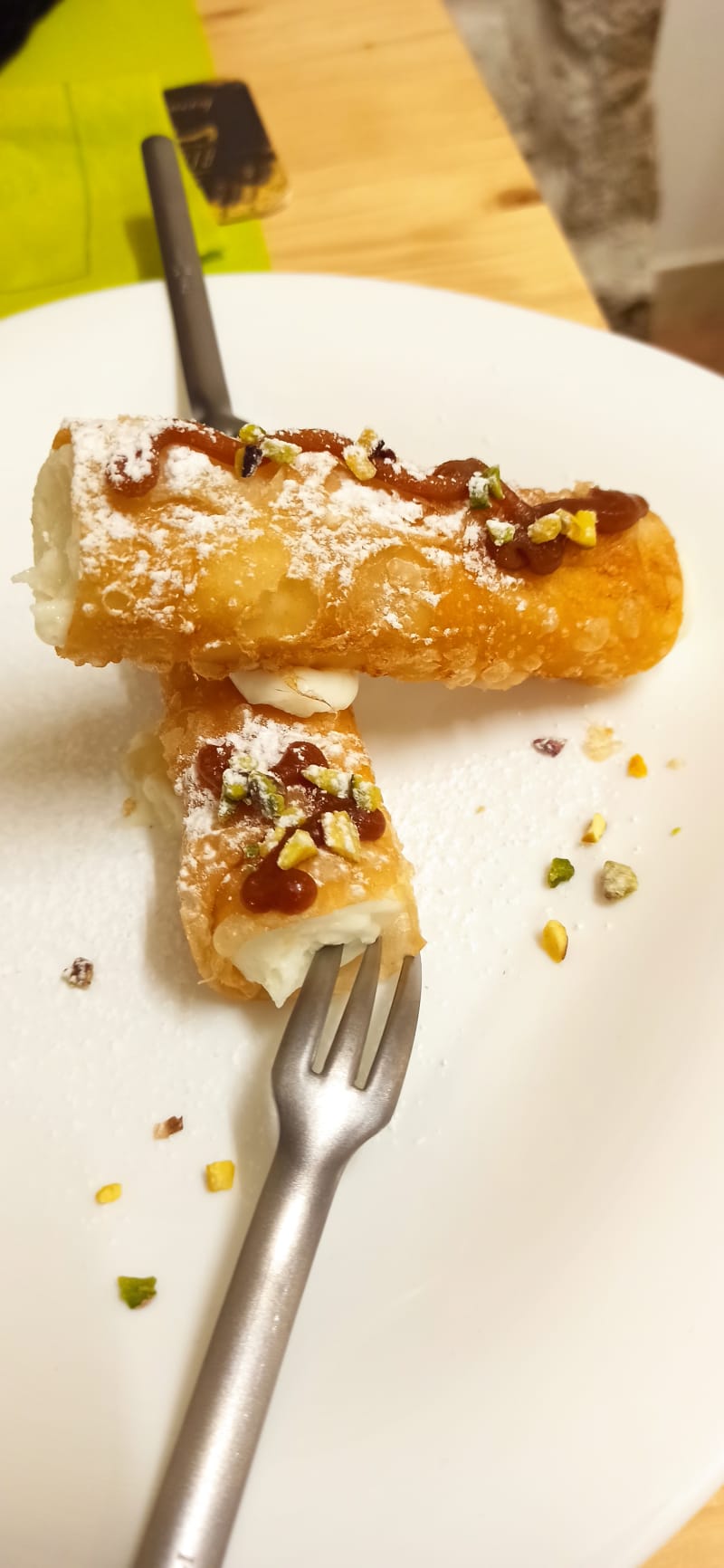 Cannoli In Pasta Fillo Ricotta E Pere - Mattarella