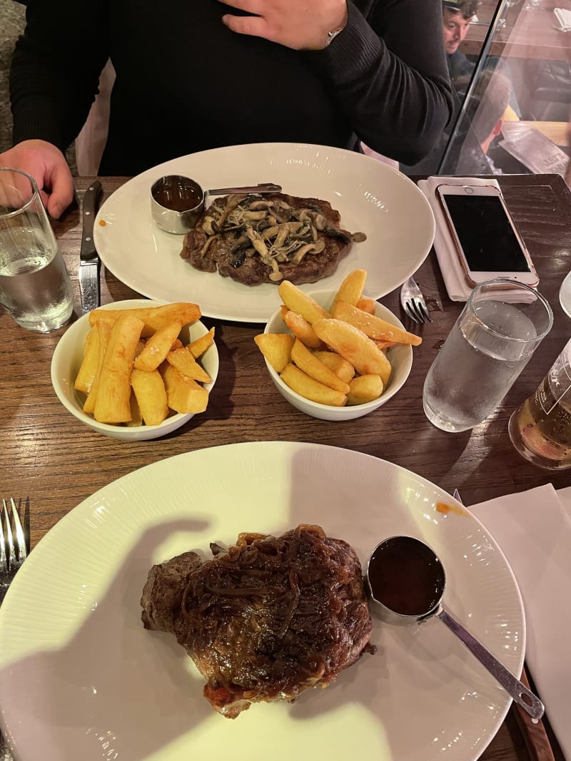 Heliot Steak House in London Restaurant Reviews, Menus, and Prices
