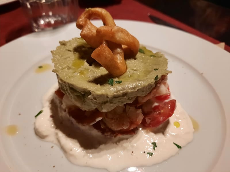 Tartare di gamberi al vapore - Conca d’Oro, Venice