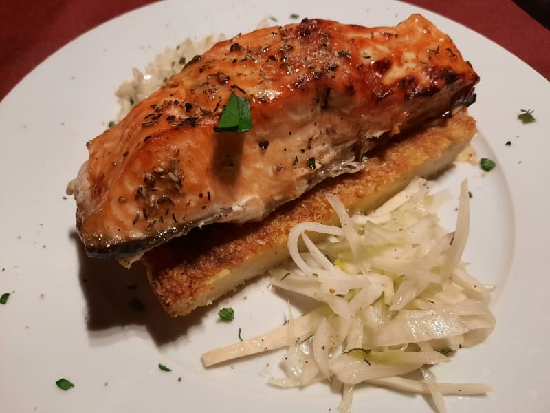 Trancio di salmone al miele - Conca d’Oro, Venice