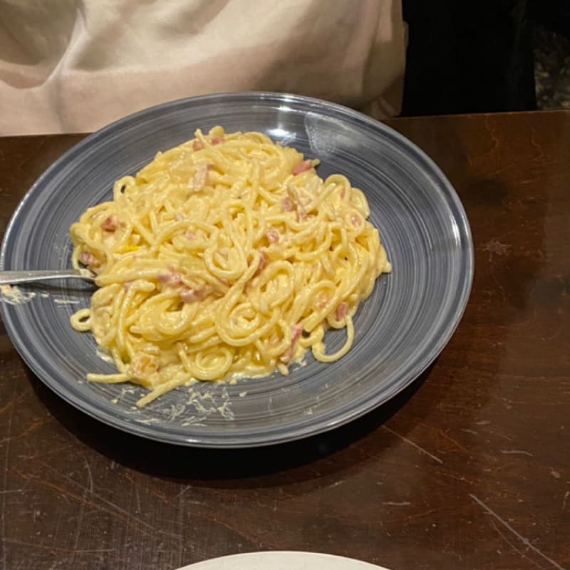 Spaghetti carbonara - Pizzeria Il Palio, Amsterdam