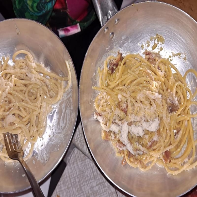 Cacio e pepe e carbonara  - La Canonica, Rome