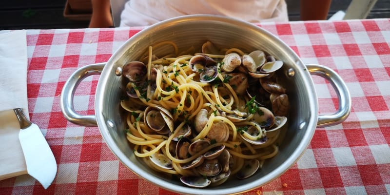 Spaghetti alle vongole nostrane - Hosvi, Civitanova Marche