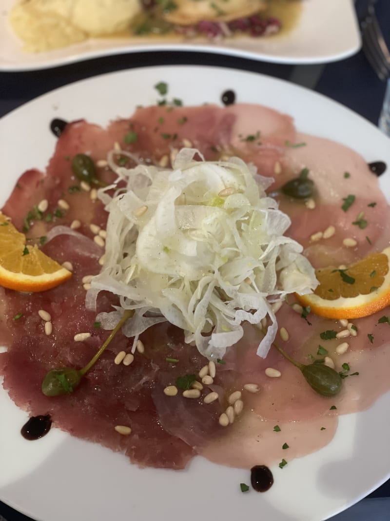 Carpaccio de thon  - Pasta e basta, Paris