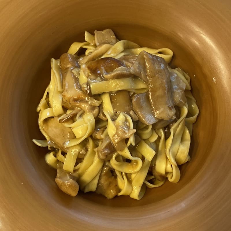 Tagliatelle ai funghi - Agriturismo Casa Di Palaia, Greve In Chianti