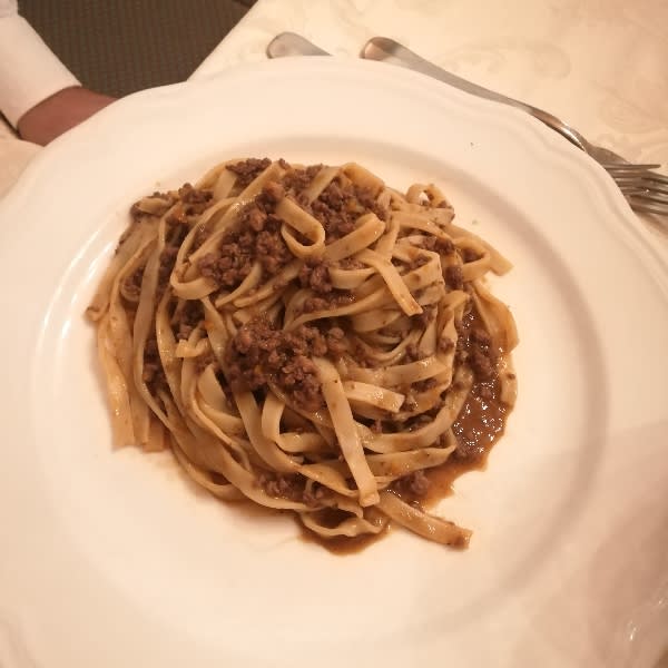 tagliatelle al ragù di selvaggina - Casa Del Campo