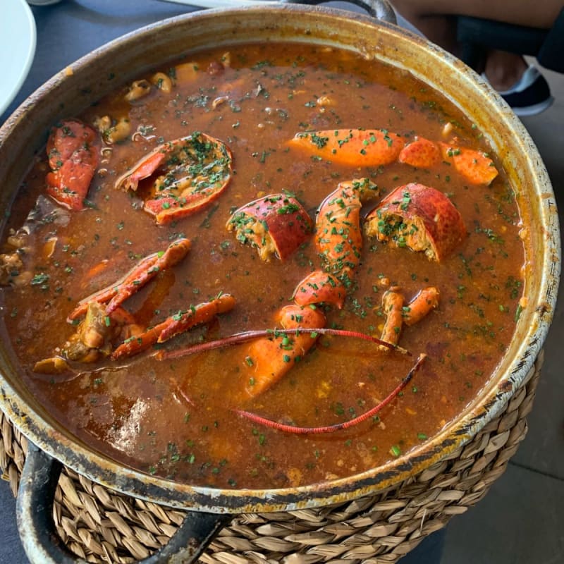 Arroz caldoso con bogavante  - La Pérgola - Hotel Ibersol Antemare Spa, Sitges