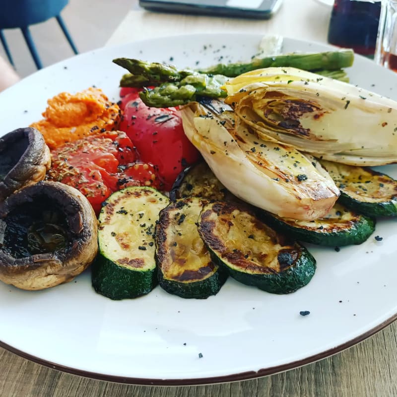 Parrillada de verduras - La Pérgola - Hotel Ibersol Antemare Spa, Sitges