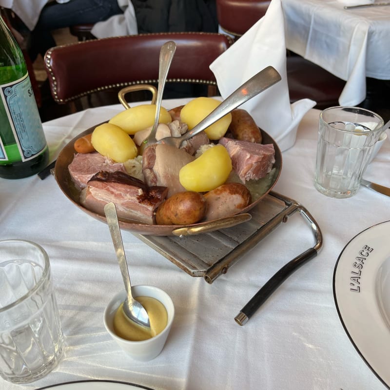 Choucroute Alsacienne  - L'Alsace, Paris