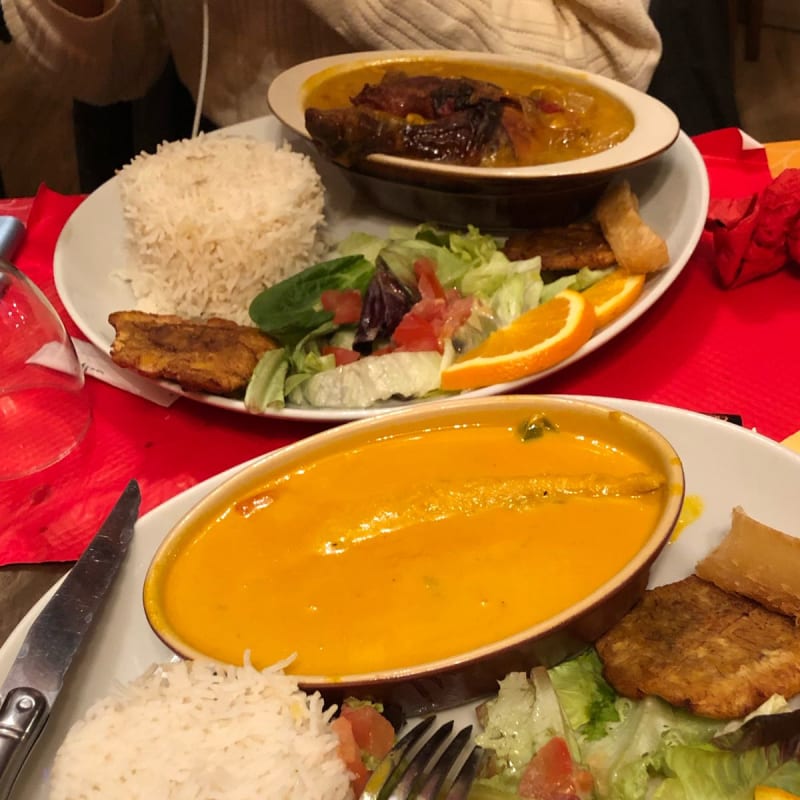 Poulet et poisson - Taberna Latina, Lille