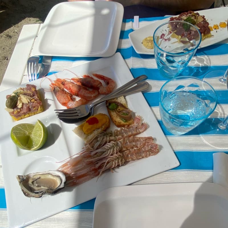 Antipasto crudo di mare  - Playa Cafè -  Blanka , Pomezia