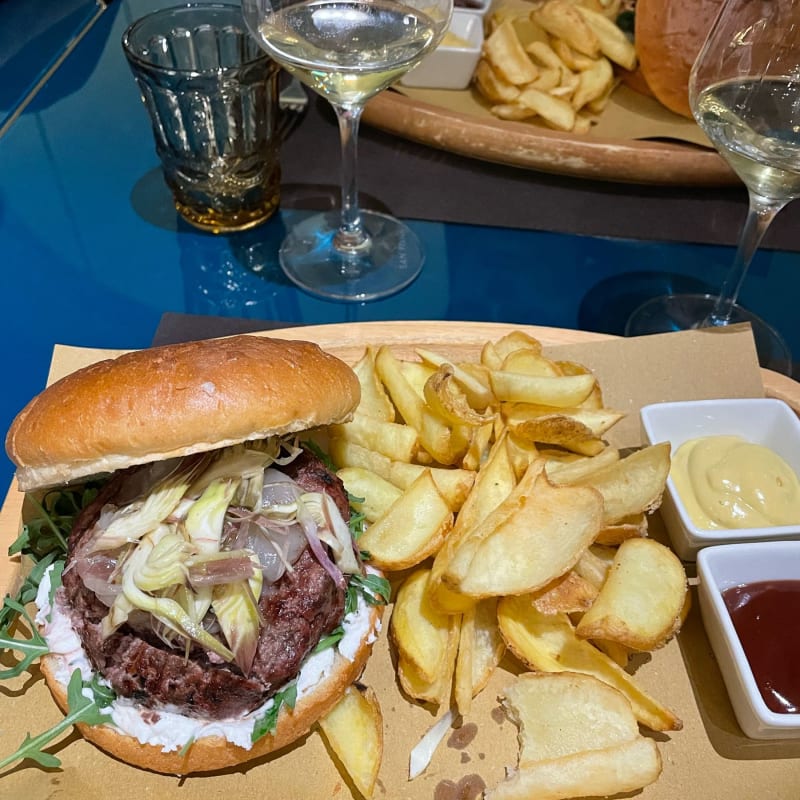 Burger chiantigiano - Godi Fiorenza Corte e Cucina, Florence