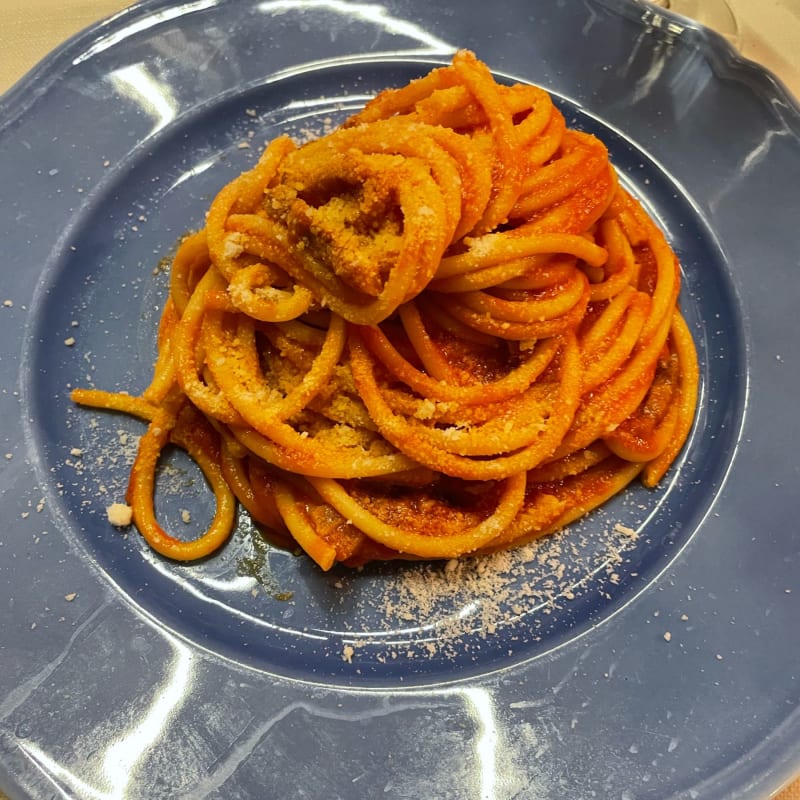 Bucatini all’amatriciana - Ristorante "BorgoPio92", Rome