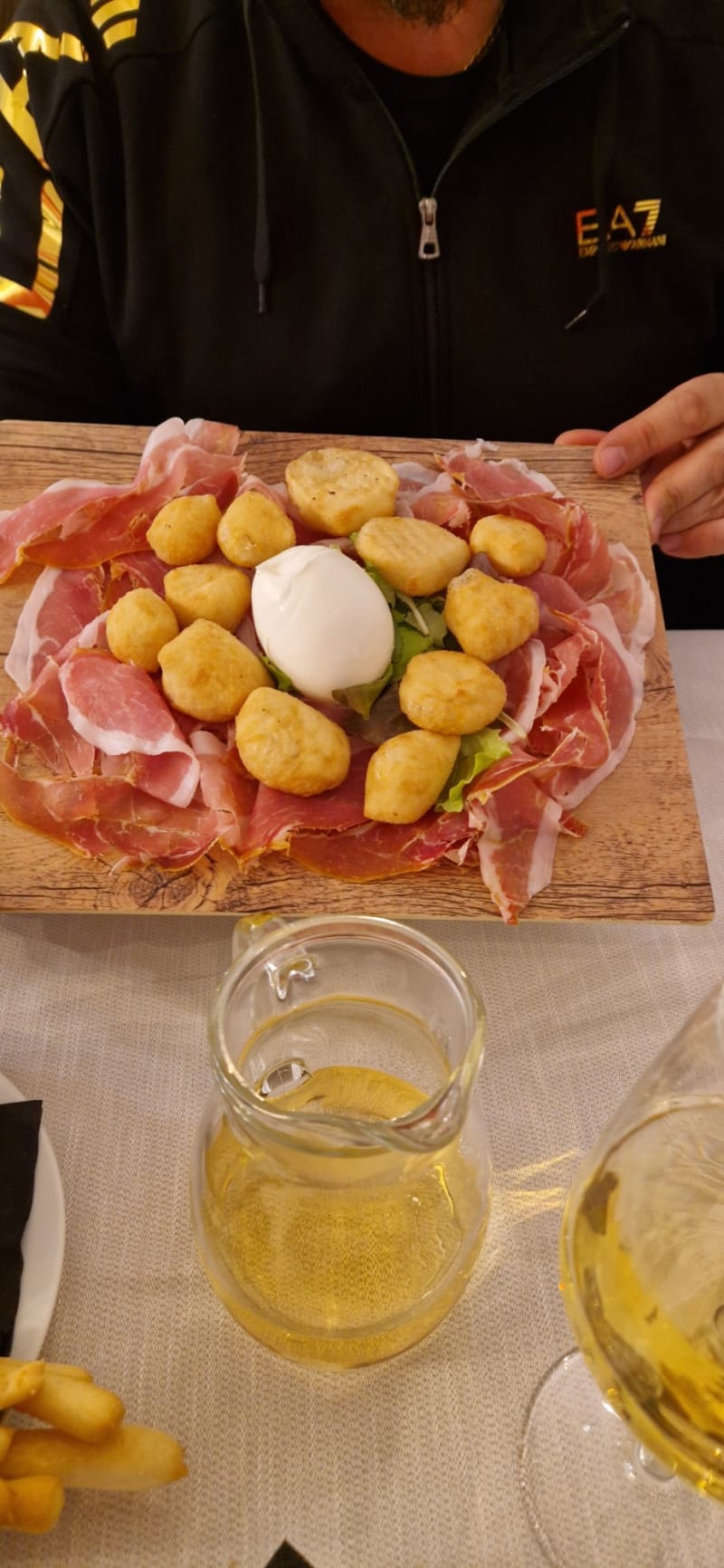 Gnocco fritto, crudo di parma, bufala campana - Route25, Avigliana