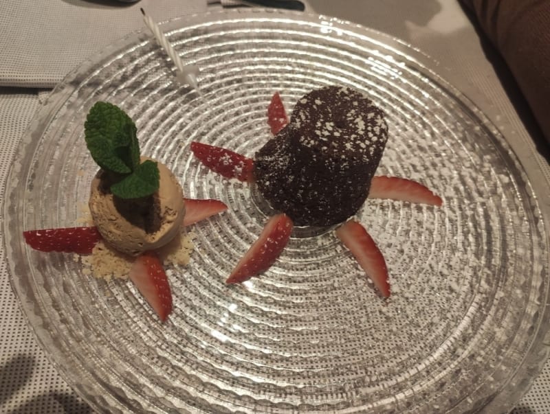 Coulant De Chocolate - Verdura y Brasa, Madrid