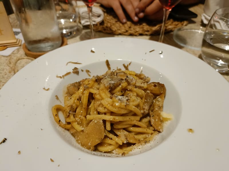 MACCHERONCINI AL FERRO CON FUNGHI PORCINI  - Terre di Gaudio