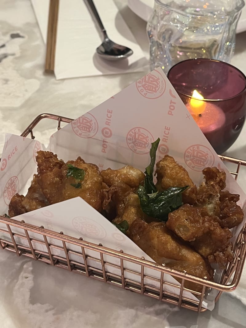 Pot and Rice Soho in Londen Menu, openingstijden, prijzen, adres van restaurant en reserveren