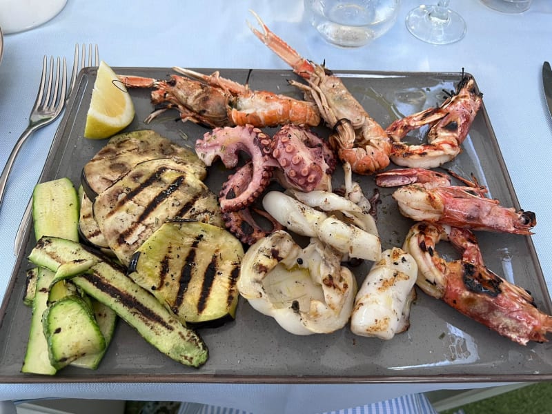 Grigliata di pesce - La Taverna Toscana, Forte Dei Marmi