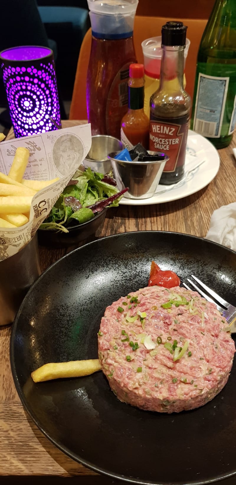 tartare charolais - Le Village Madeleine, Paris