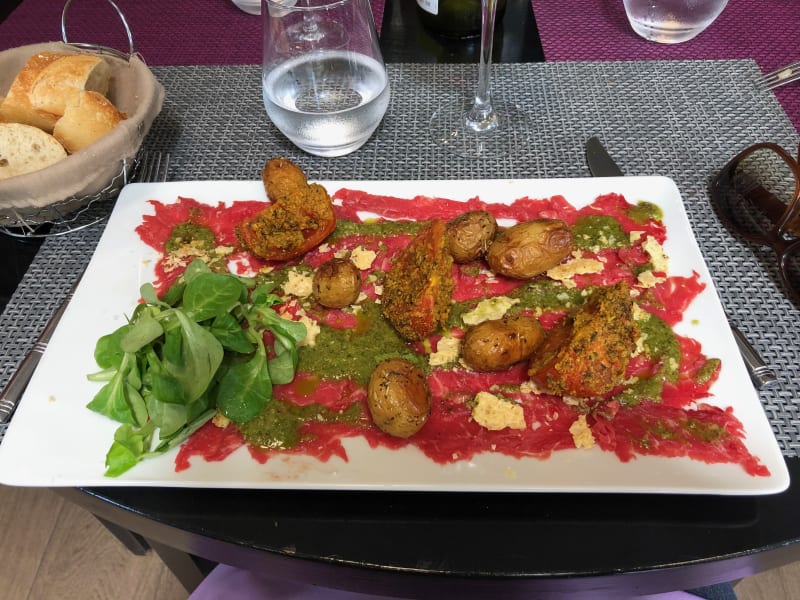 carpaccio  - L'Ibiskus Restaurant