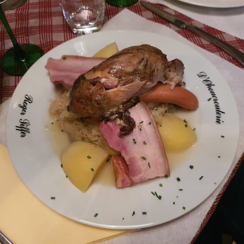 Choucroute  - La Choucrouterie, Strasbourg