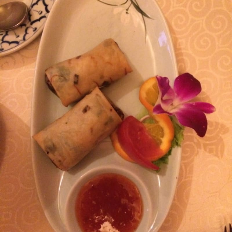 Très bons, mais un peu cher pour 2 rouleaux. - Restaurant Laï Thaï, Chêne-Bourg