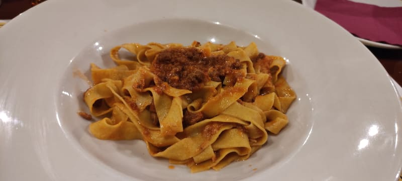 Tagliatelle ragù di coniglio  - Locanda del Molino