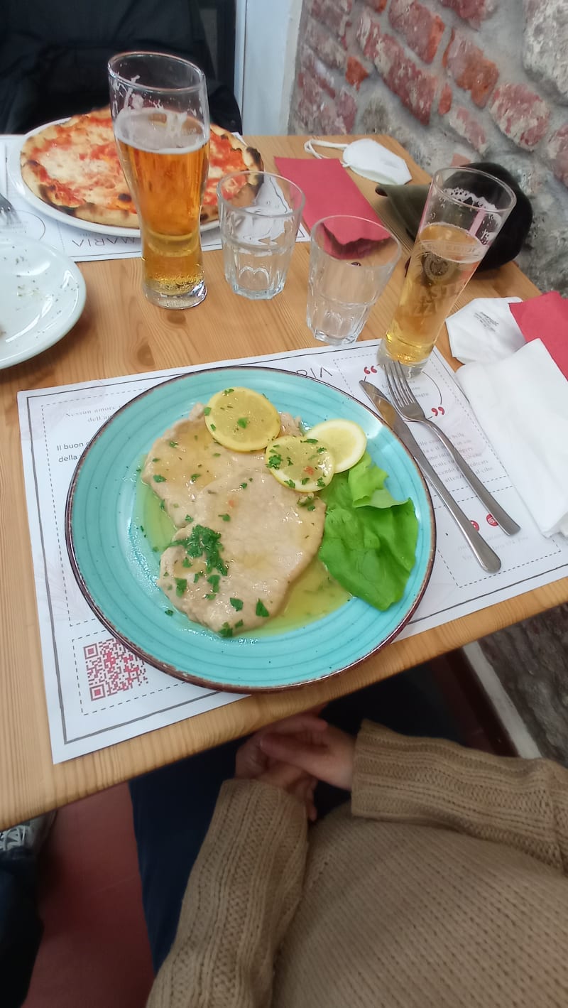 scaloppine al Limone - Ristorante Santa Maria, Pisa