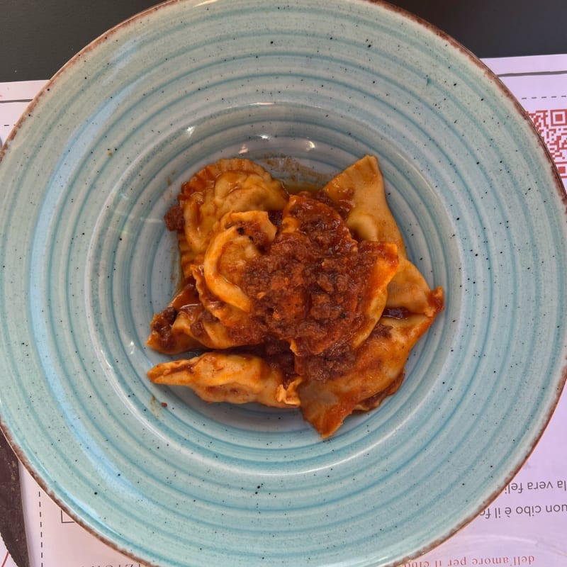 Tordelli al ragù - Ristorante Santa Maria, Pisa