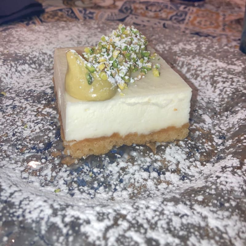 cheesecake al pistacchio  - Romeo