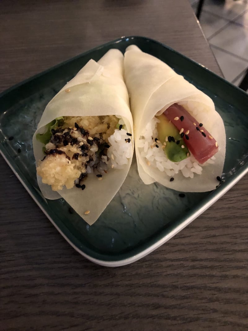 Snow sushi