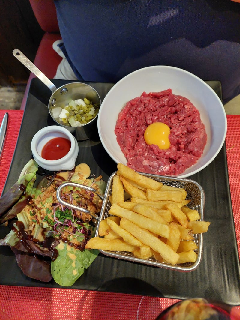 Tartare de boeuf - Le Moulignon