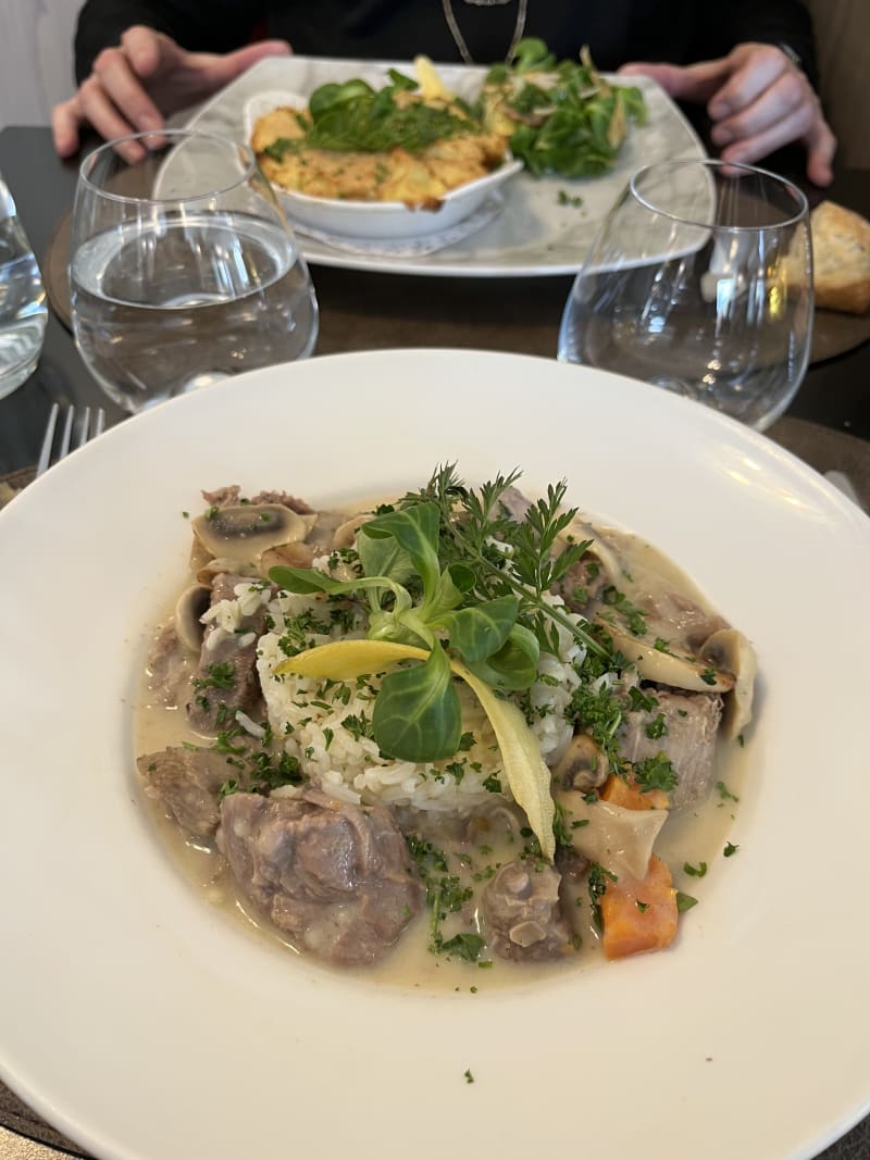 Blanquette de veau  - Le Cheval Blanc