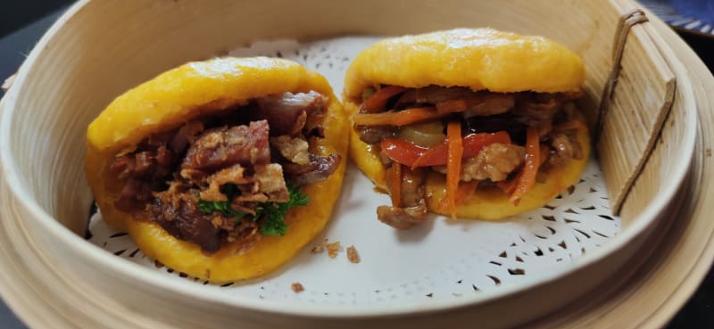 Bao au Porc laqué et Bao au Porc de Sichuan - Waipo